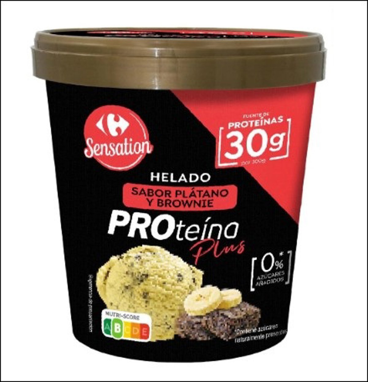 L’AESAN avertit de la présence d’arachide non déclarée dans un lot de glace saveur banane et brownie de la marque Sensation